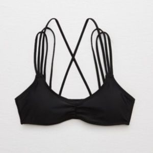 Aerie Black Bikini Top